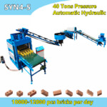 QT4-10 Automatic Hydraulic Soil Clay Interlocking Lego Brick Making Machine