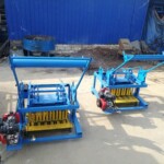 QM4-45 Diesel Powered Mobile Concrete Wall Block Moulding Machine Price