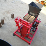 QT2-25 Diesel Powered Hydraulic Soil Clay Interlocking Lego Brick Making Machine